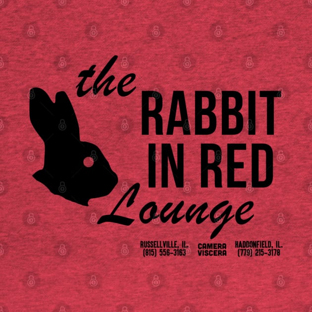 The Rabbit in Red Lounge by cameraviscera